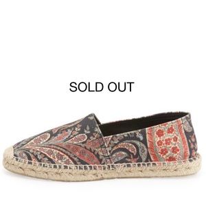 Isabel Marant - Cana Paisley Print Espadrille flat